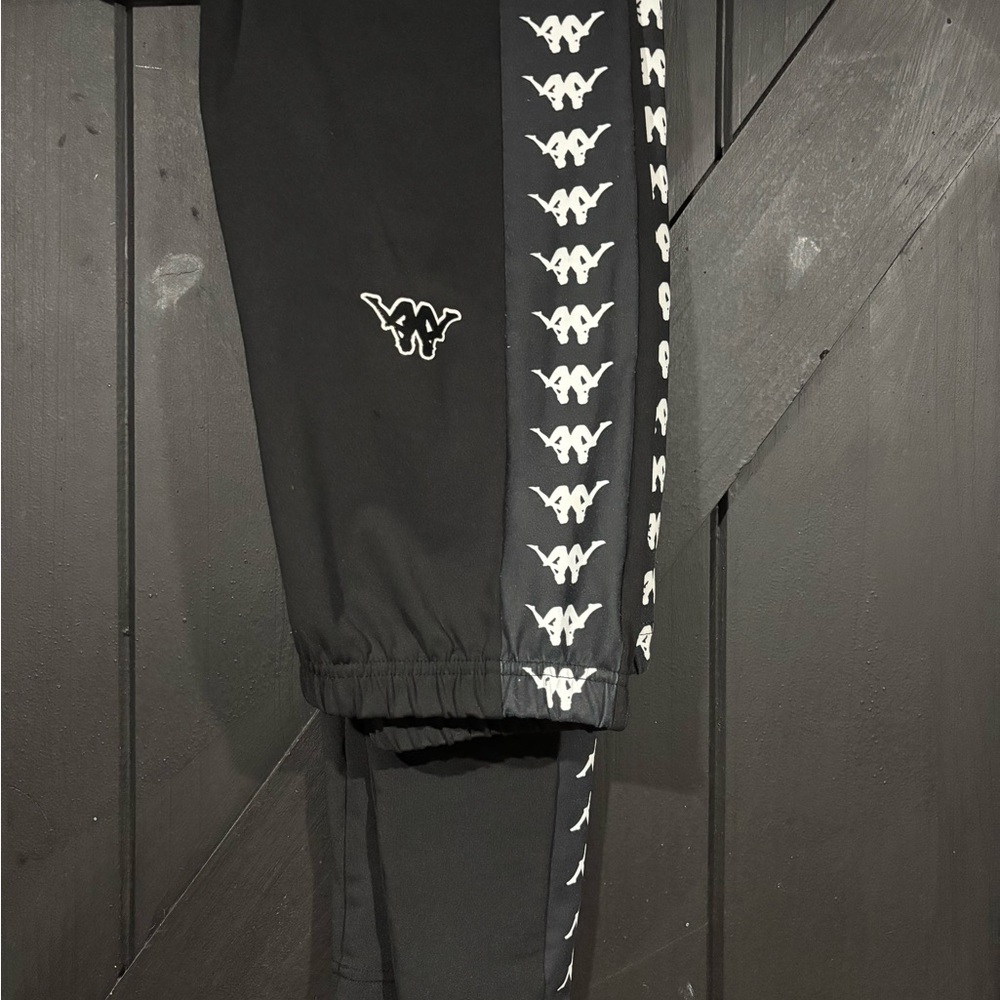 Black and White Track Pants Kappa
